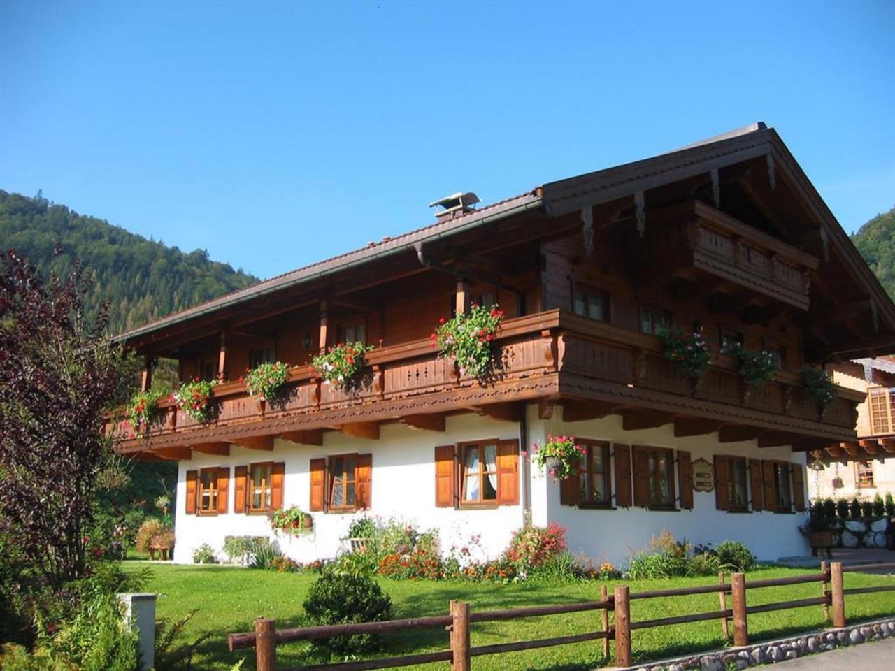 Ferienwohnung Haus Hager Schneizlreuth Exterior foto